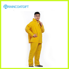 0.32mm PVC Polyester PVC Rainsuit (RPP-041)